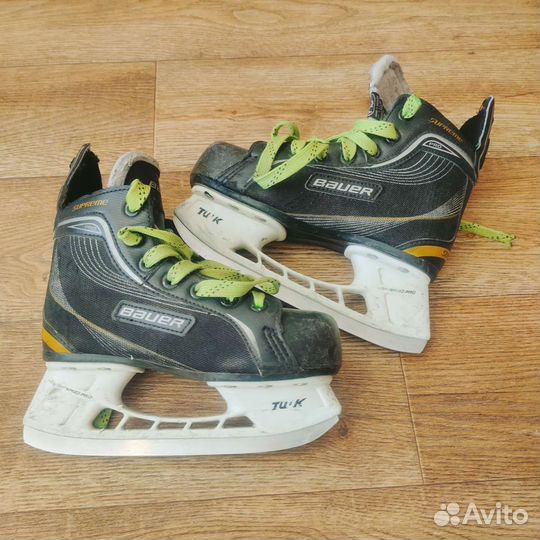 Хоккейные коньки bauer детские 32 размер