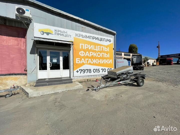 Бортовой прицеп с доставкой по Крыму