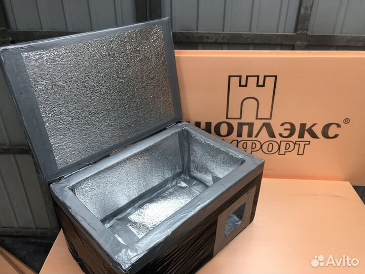 Домик для кошки уличный теплый пеноплекс