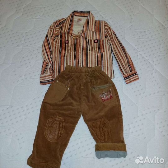 Костюм вельветовый на мальчика