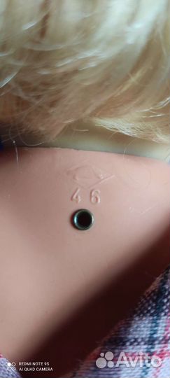 Кукла гдр шилкрод с клеймом черепашка в ромбе