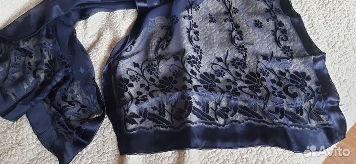 Платок из натурального шёлка, Франция