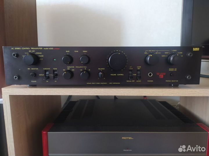 Предусилитель luxman / luxkit a 502 limited