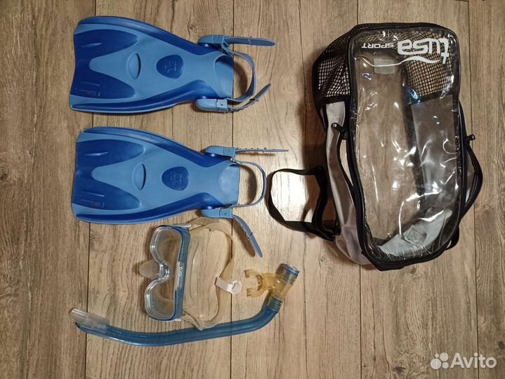 Ласты маска трубка детские