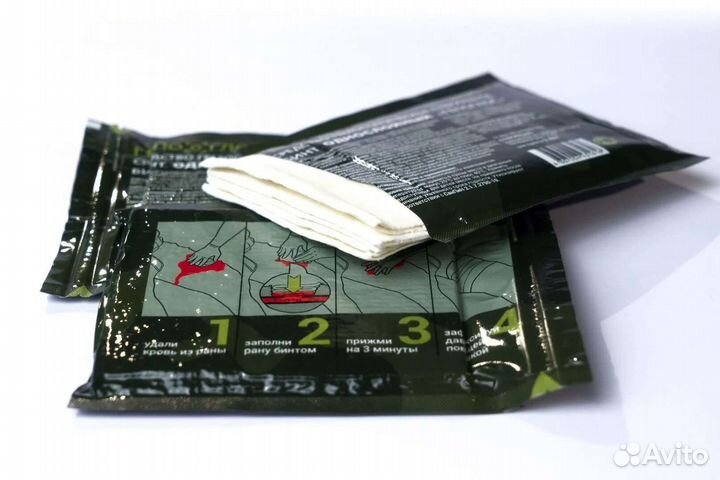 Гемостатик гепоглос с хитозаном бинт