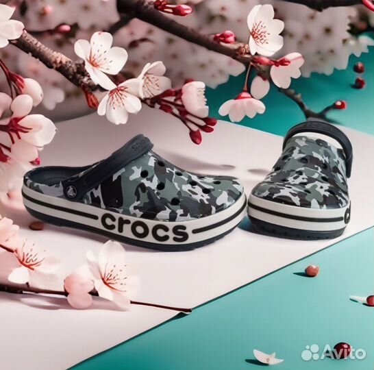 Шлепанцы мужские crocs