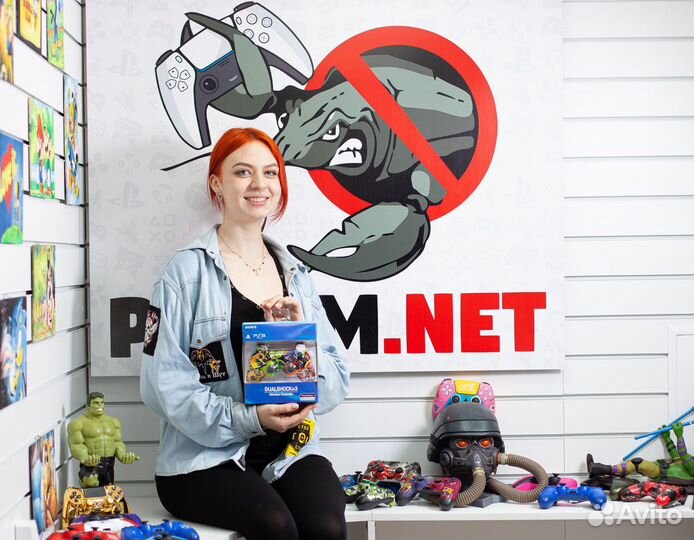 Новый, кастомный джойстик PS3 второй ревизии