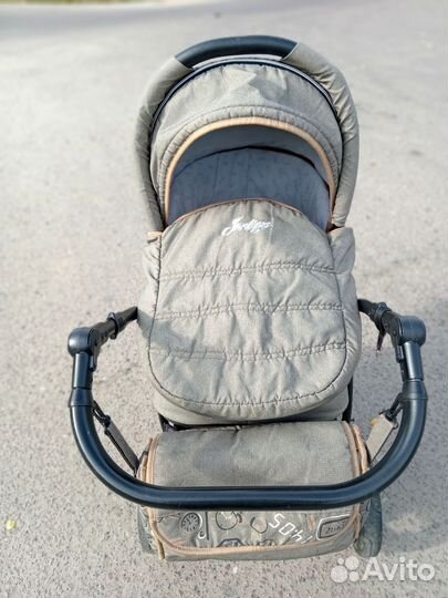 Коляска 2 в 1 indigo Time