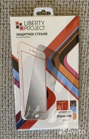 Защитное стекло для iPhone 4/4s и iPhone 5