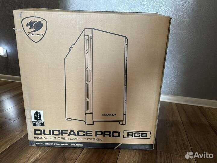 Корпус Cougar Duoface Pro RGB Чёрный