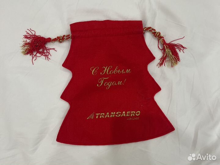 Трансаэро новогодняя сумка