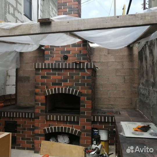 Печник, кладка мангалов, каминов, печей,комплексов