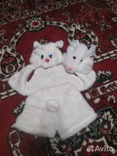 Прокат костюм мишка, зайчик и гномик