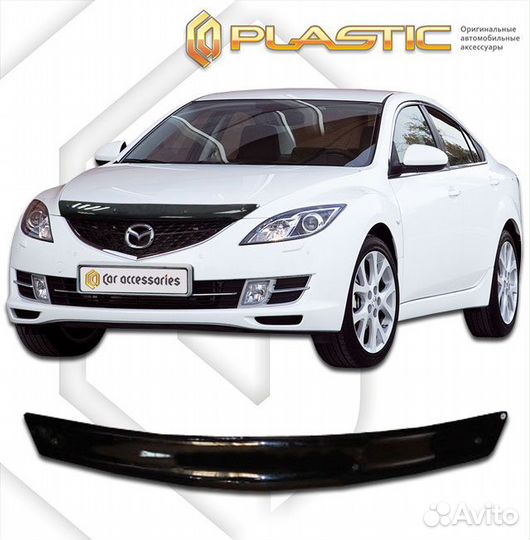 Дефлектор капота Mazda 6 седан 2007-2012
