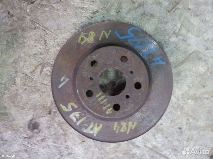 Тормозной диск на toyota - AT175
