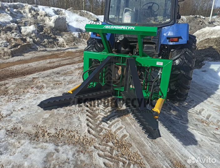 Корчеватель деревьев на мтз-82 Крокодил кгч-1,2