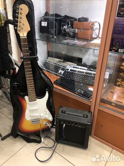 Электро гитара с комбиком