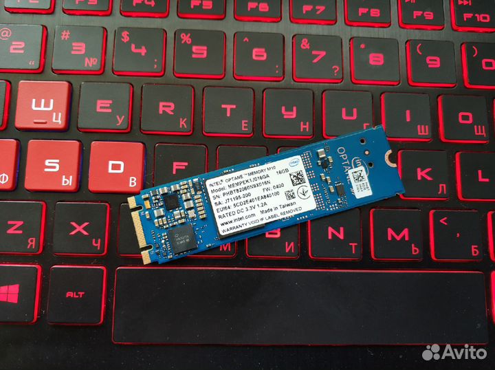 Intel optane memory m10 16 gb pcie m.2 80mm