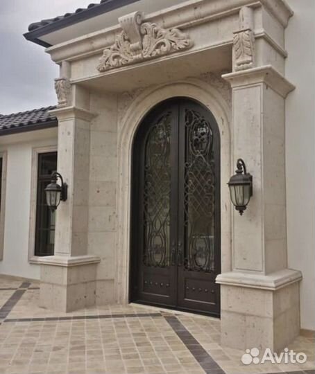 Облицовка дагестанским камнем