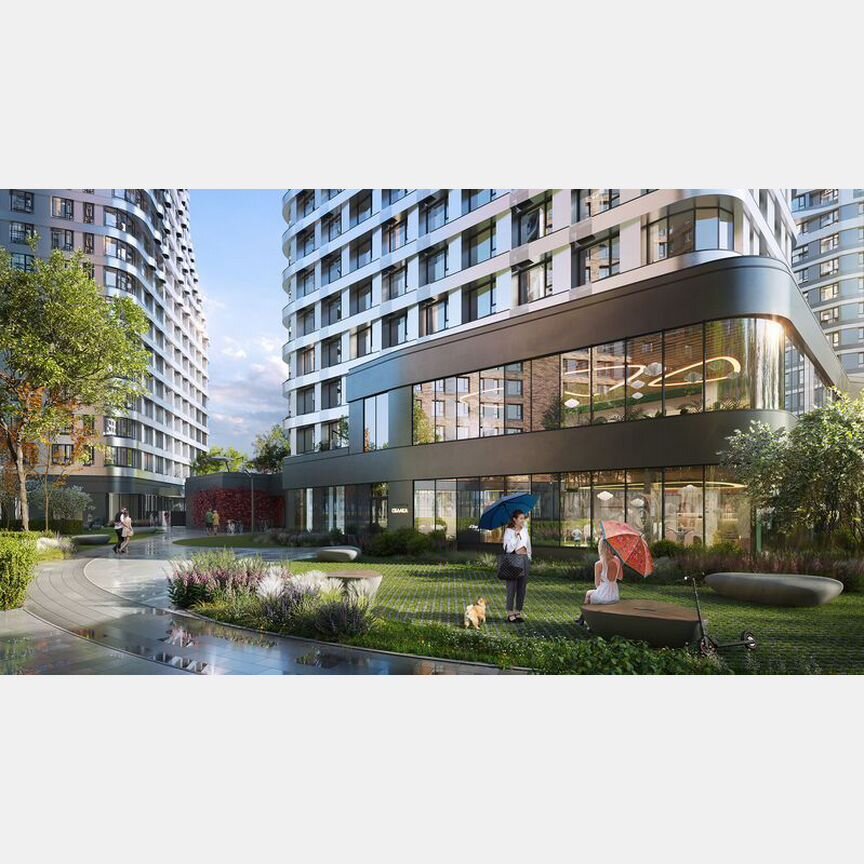 1-к. квартира, 39,9 м², 22/25 эт.