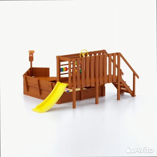 Игровая площадка Песочный дворик 4 с доставкой