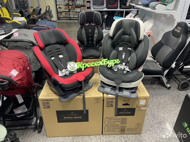 Детское Автокресло Carmate Swing Moon (9-25кг)