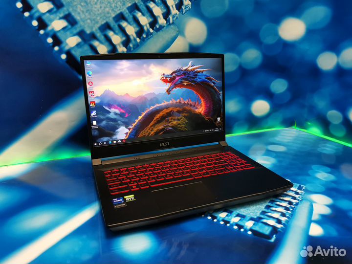 Игровой MSI Katana 240 Гц / i7 12650H + RTX 3060