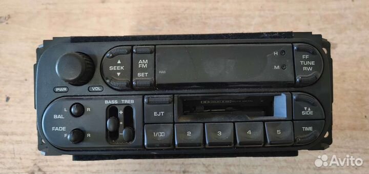 Кассетная магнитола Dodge Chrysler