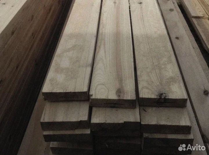 Доска дюймовка 40х100х6000 На крышу