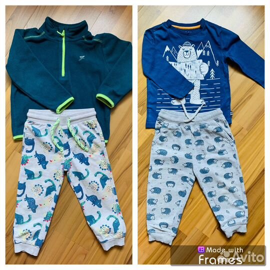 Вещи пакетом на мальчик 86/92