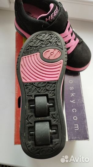 Кроссовки на роликах heelys