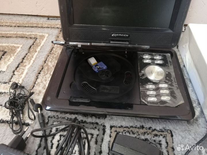 Продам портативное DVD elgreen