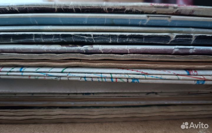 Стопка журналов Бурда за 1990-93 года