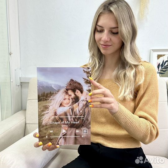 Витраж с фото / Подарок