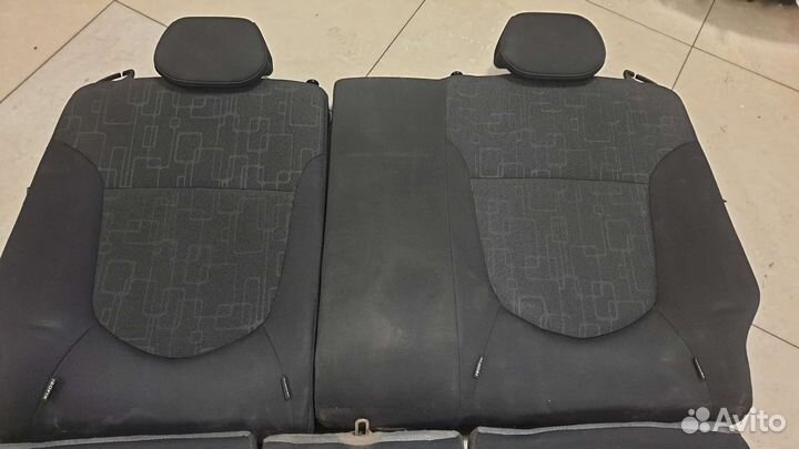 Сиденье заднее киа рио 3