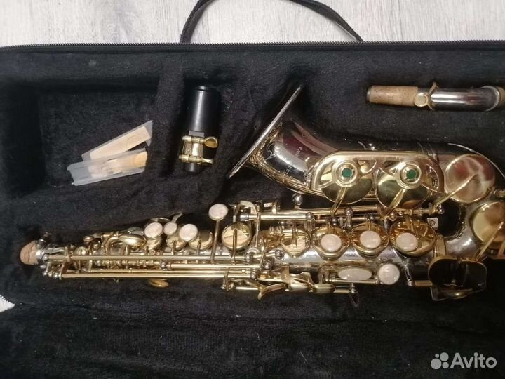 Саксофон гнутый сопрано Yanagisawa