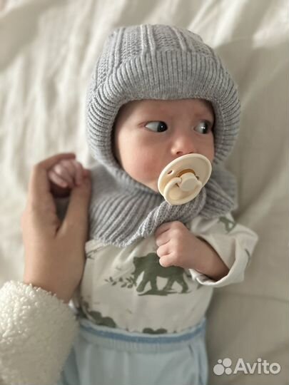 Шапочки 0-3 мес зима/демисезон