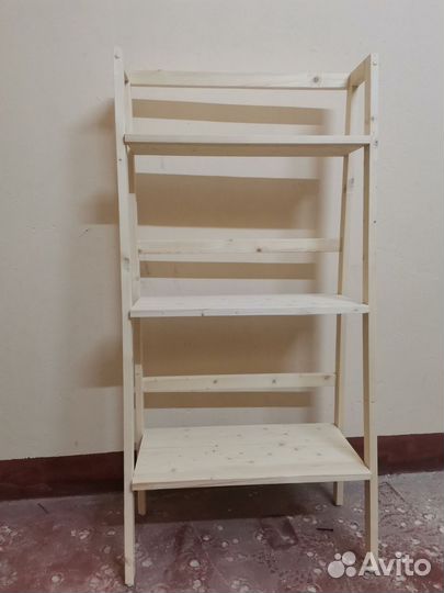 Полки стеллажи деревянные