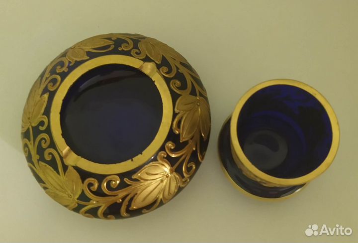 Пепельница Богемия ручная работа