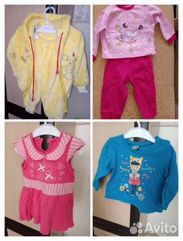 Вещи пакетом на девочку