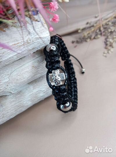 Православный мужской браслет Magic Node