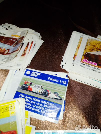 Вкладыши от жвачек