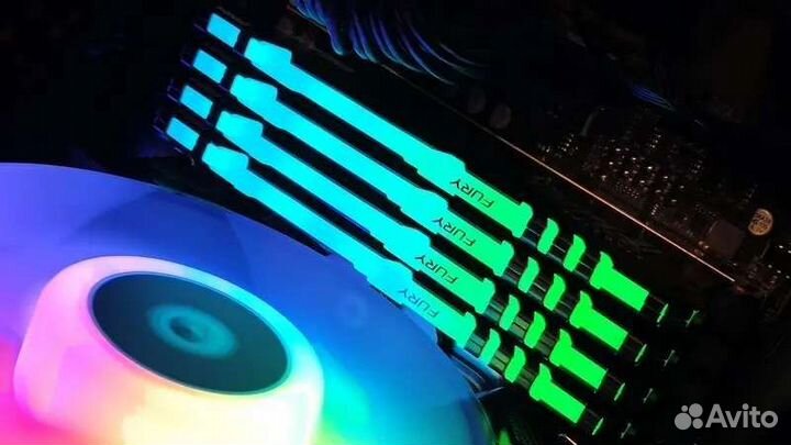 Оперативная память Kingston fury Beast RGB 8гб