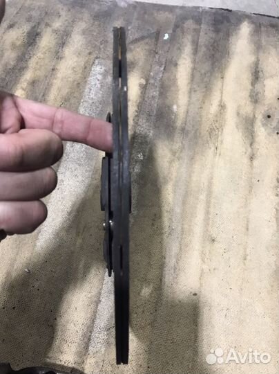 Корзина сцепления с диском на митцубиси l200