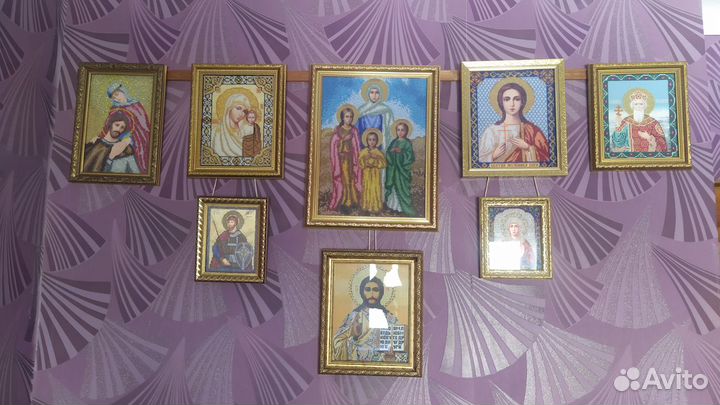 Иконы вышитые бисером