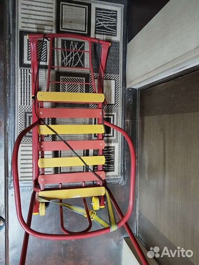 Детские санки с колесами