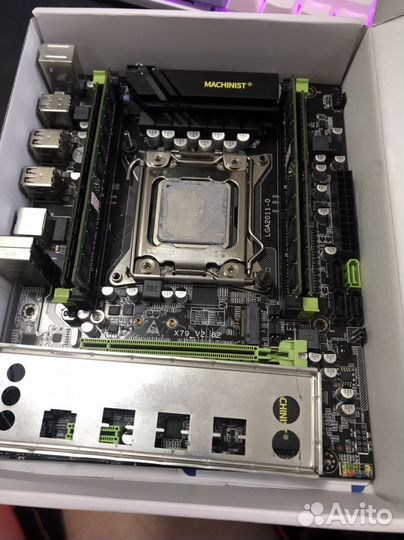 Mashinist x79 2011 +E5 2689 +32 GB DDR3 1866