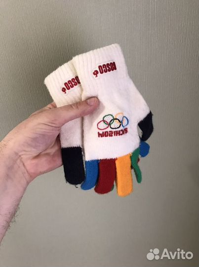 Шапка и перчатки Sochi 2014