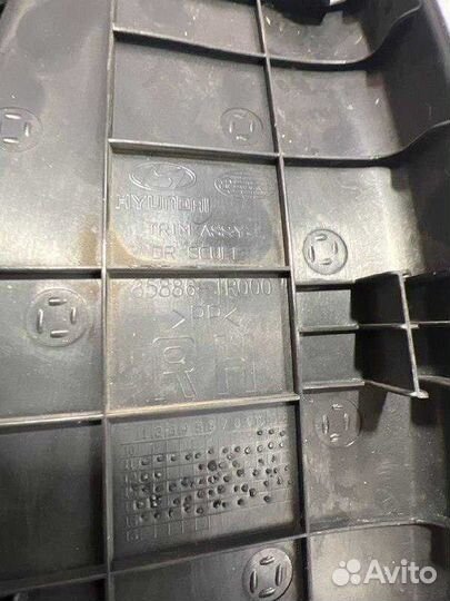 Накладка порога (задняя) RH Solaris 10-17