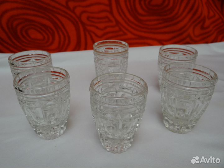 Хрустальные рюмки СССР